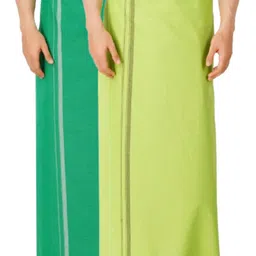 Ethazh Men Pack of 2 Dhotis-image-54