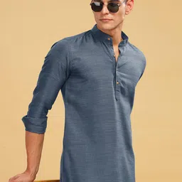 Anouk Men Thread Work Kurta-100