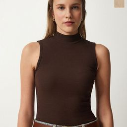 Happiness istanbul Pack of 2 Solid Knitted Cotton Top-image-49