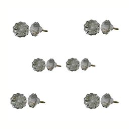 Indianshelf 6-Pcs Transparent Textured Umbrella Knobs-16