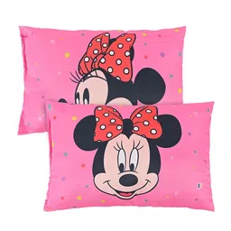 Kuber Industries Pink 2 Pieces Cotton Filled Cotton Ultra Soft Baby Pillow-image-18