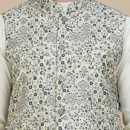 Jompers Woven Design Nehru Jacket image 2