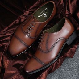 NICO NERINI Men Leather Formal Brogues-image-84