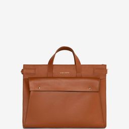 KELBY HUSTON Unisex Leather Laptop Bag-53