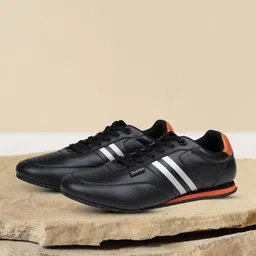 EZOK Men Striped Lace-Ups Sneakers-picture-27