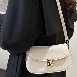 LULU & SKY Colourblocked PU Structured Handheld Bag with Tasselled image 3