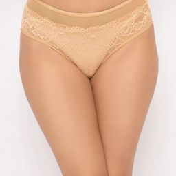 Clovia Lace Medium Waist Outer Elastic Hipster Brief MP1369R24S-image-57