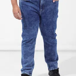 Hardsoda by The Indian Garage Co Men Slim Fit Mid-Rise Light Fade Stretchable Jeans-image-66