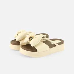 Beatnik Women Wedge Heel Sandals with Bows-picture-50