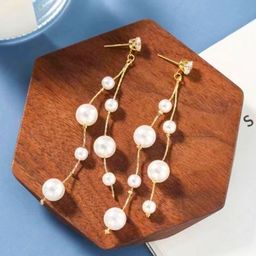 COOLWOOL Circular Drop Earrings-image-92