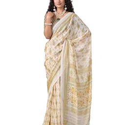 A.V.M. SILK MILLS Pure Chiffon Saree-picture-15