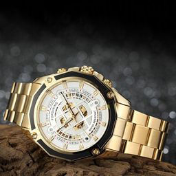 FORSINING Men Dial & Stainless Steel Straps Analogue Watch FSG8164M4T3-image-100