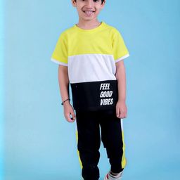 CHANDRIKA Boys Yellow Clothing Set-image-13