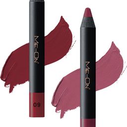 ME-ON Set of 2 Photoface Long Lasting Matte Finish Lip Crayon - Shade 09 & 14-40