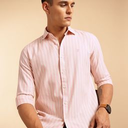 French Connection Slim Fit Striped Casual Shirt-image-77