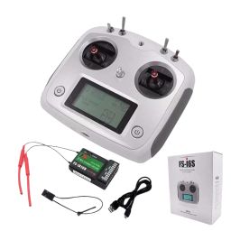 Flysky FS-i6S 2.4G 10CH AFHDS Transmitter 2A RC Controller With FS-iA10B Receiver For Drones/Robotics - RS3015/RS4386Flysky FS-i6S 2.4G 10CH AFHDS Transmitter 2A RC Controller With FS-iA10B Receiver For Drones/Robotics - RS3015/RS4386 image 1