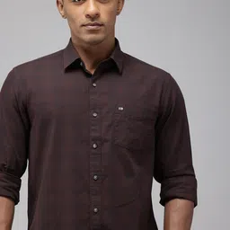 Arrow Sport Checked Slim Fit Opaque Pure Cotton Casual Shirt-image-49