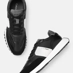 Calvin Klein Men Leather Sneakers-image-43