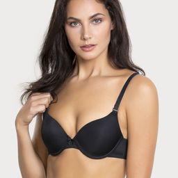Zivame Black Solid Underwired Lightly Padded Push-Up Bra ZI1132COREBLACK-17