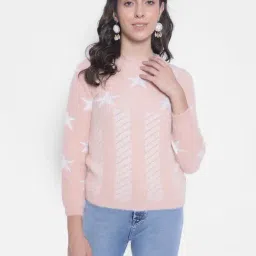 Crimsoune Club Peach Textured Sweater-picture-33