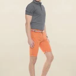 Sweet Dreams Orange Solid Jamaican Shorts-image-17