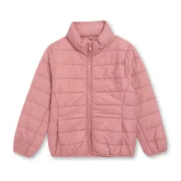 Cantabil Kids Peach Quilted Full Sleeves Jacket-picture-28