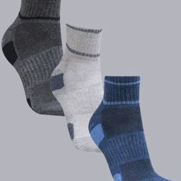 Dollar Multicolor Self Design Socks - Pack of 3-picture-29