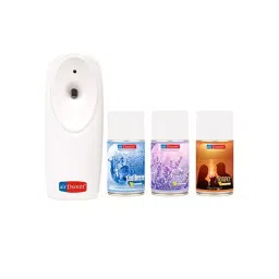 Airdscent Automatic Air Freshener & Refill With Cool Breeze, Lavender & Romance Fragrance 250 ml Each (Pack of 3)-picture-6