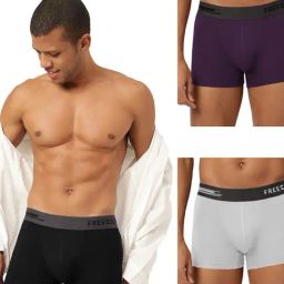 Freecultr Multi Comfort Fit Trunks - Pack of 3-picture-39