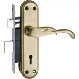 Atom Iron Multicolor Door Handle Lock Set, WIHMercuryBA.L-2 image 2