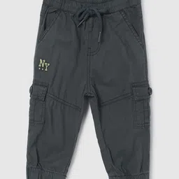 max Boys Regular Fit Cargos Trousers-image-78