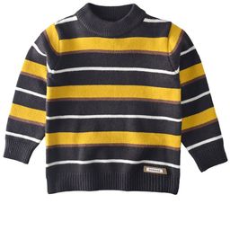 Bold N Elegant Unisex Kids Striped Pullover-36
