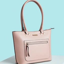 Forever Glam by Pantaloons Pink Medium Tote Bag-image-21