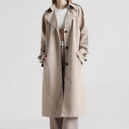 Only Beige Regular fit Trench Coat-18