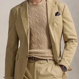Polo Ralph Lauren Polo Unconstructed Slim-Fit Modern Suit Blazer-image-6