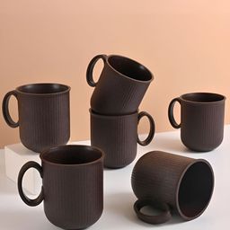 eha Unisex Brown Cups and Mugs-43