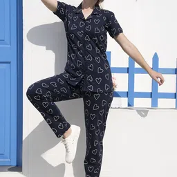 LacyLook Women Printed Night suit-picture-29