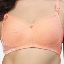 LILY Solid Bralette Full Coverage Non Padded Non Wired Regular Everyday Bra image 5