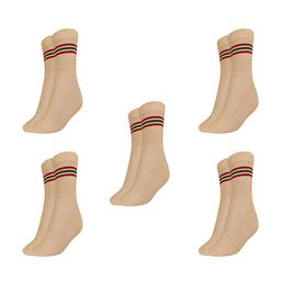 MUKHAKSH Boys Pack Of 5 Striped DAV Calf Length Socks-image-49