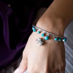 Shaya Antique 92.5 Sterling Silver Be Herd Bracelet for Women-image-91