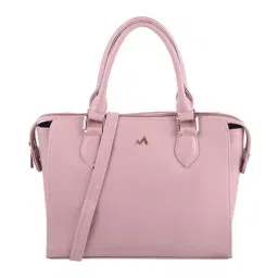 Metro Pink Medium Satchel Handbag-image-68