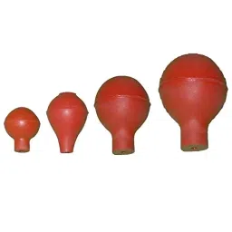 WKM Small Medium Large Extra Large Size  (Each 2 Nos) Pipette Bulb KTN382 Pack of 8 Pcs-29