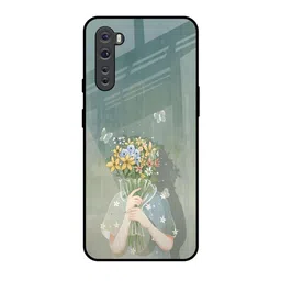 QRIOH Floral Printed OnePlus Nord Back Case Mobile Accessories-picture-23