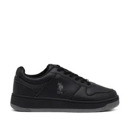 U.S. Polo Assn. Men's JAXON BLK Black Casual Sneakers-picture-4