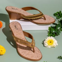 Inc 5 Women Embellished Open Toe Wedge Heel Sandals-image-65
