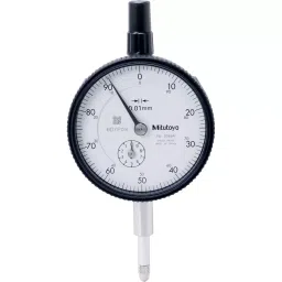 Mitutoyo Standard Type Dial Gauge (Graduation 0.01 Mm) Range 10 mm, 2046A-15
