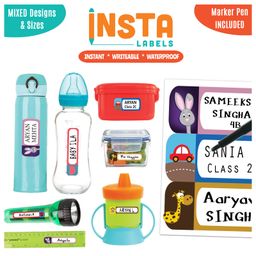InstaLabels Classic Label Pack - 66 Writeable Waterproof Labels-16
