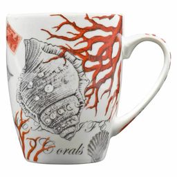 Kookee Printed Ceramic Coffee or Tea Mug with handle (3441AG-A)- 325ml-14
