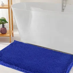 RJVT Blue Microfibre 1400 GSM Bath Rugs-picture-29