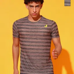 GLITO Men 2 Striped Slim Fit T-shirt-image-39
